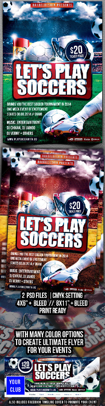Lets Play Soccer Flyer Showcaseŷ纣ģԴļ (4)