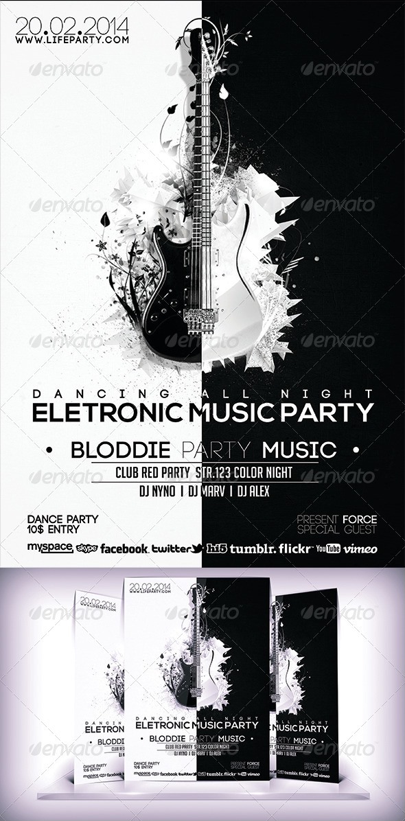 electronic-music-party-flyerŷ纣ģԴļ (27)