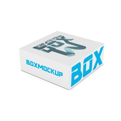 卡盒纸盒 MOCKUP PS智能贴图 样机 包装人 免费下载