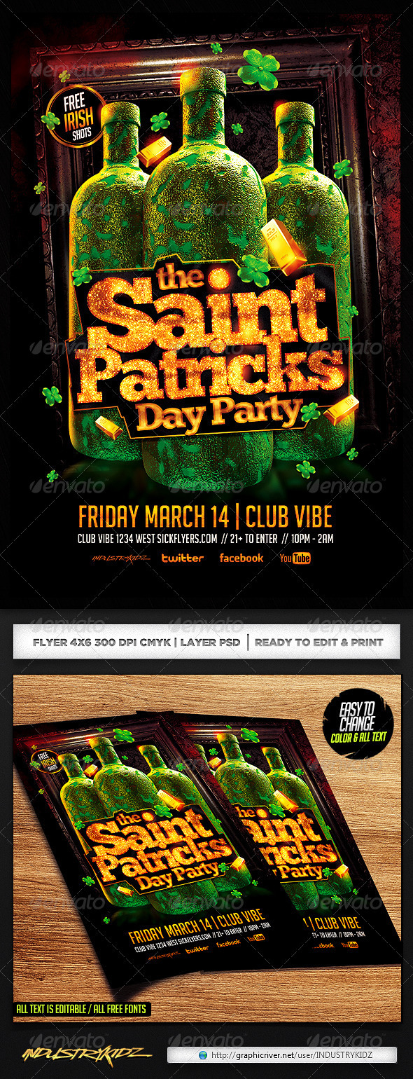 st-patricks-day-party-flyer-psdŷ纣ģԴļ (29)