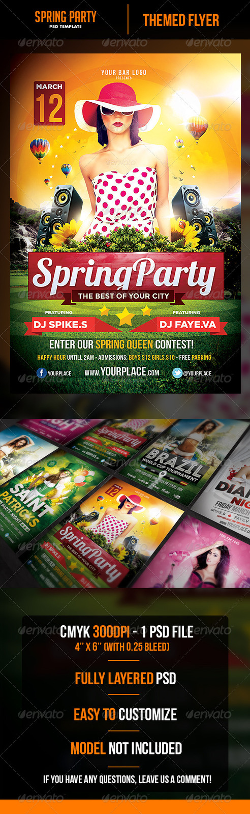 spring-party-flyer-templateŷ纣ģԴļ (20)