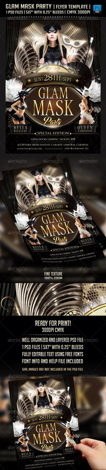 glam-mask-party-flyer-templateŷ纣ģԴļ (23)