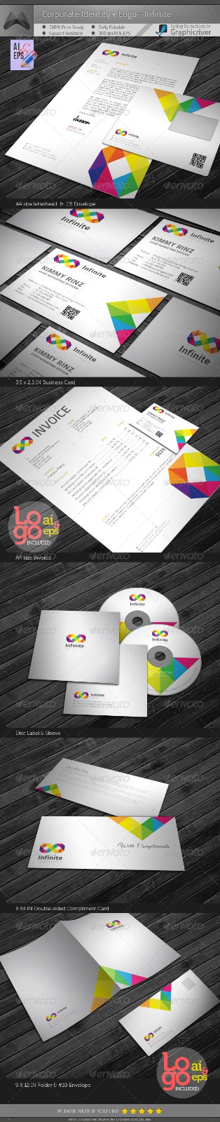 VISԴļ corporate-identity-package