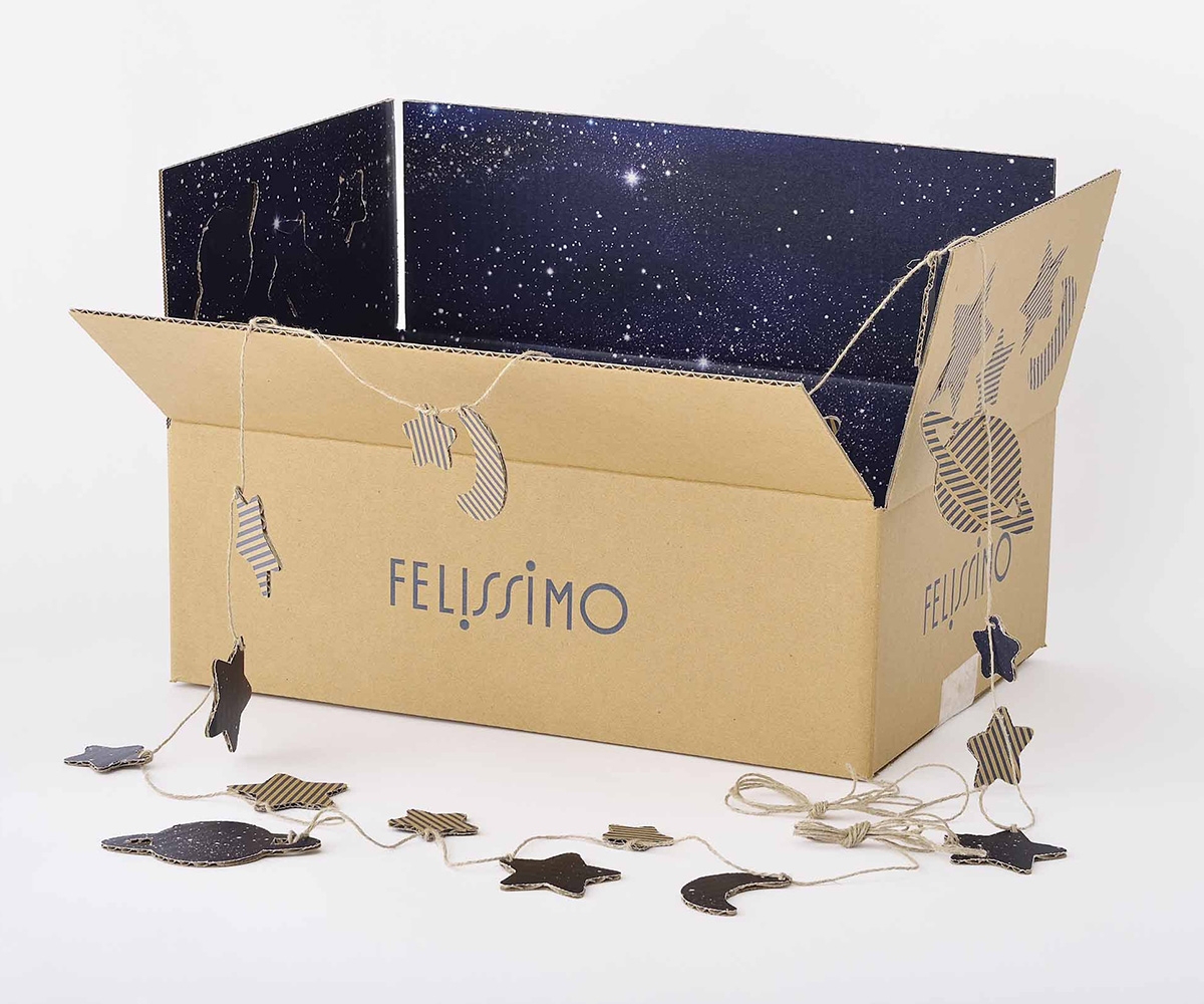 费利西莫天文馆箱礼品包装物品包装日本包装设计大奖获奖铜奖作品2015年